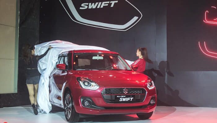Suzuki Swift 201 có mặt tại showroom Biên Hoà